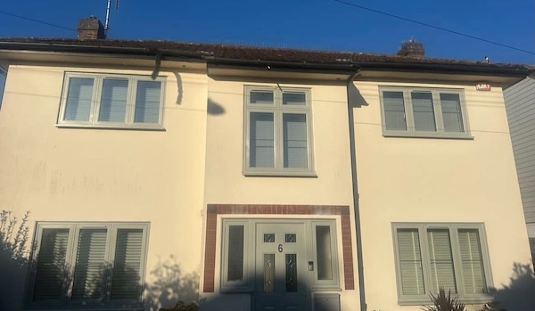 Gutter replacement completed in West London